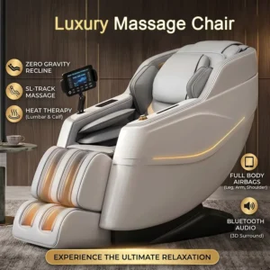 OEM ODM Luxury Cross border 4D Electric Massage Chair Fully Body Portable Foldable Zero Gravity Home Use Multi functional
