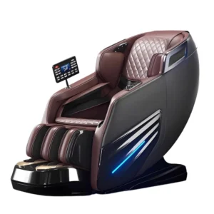 OEM ODM Luxury Design Zero Gravity Full Body 5D Electric Reclining Shiatsu SL Track Massage Chair 7 inch Touch screen