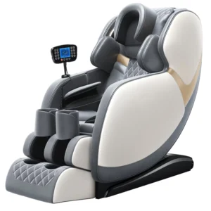 OEM ODM Portable 3D Thai Stretching Full Body Massage Chair With Calf Roller Headphones Music for Healthcare Wellness