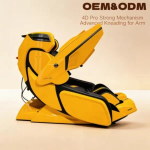 OEM ODM Smart Full Body Shiatsu Massage Chair 4D Zero Gravity Recliner Heating Airbag Bluetooth Portable Wireless Remote