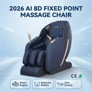 OYEAL Professional New Design 8D Intelligence Massage Chair with AI Voice Control and Bluetooth Music for Home and Office