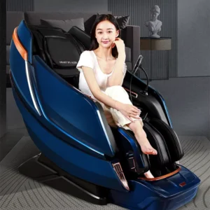 Office Body Scan Shiatsu Luxury SL Track Smart Zero Gravity PU Leather Adjustable Massage Chair