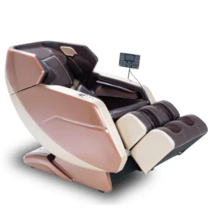 Office Chair with Neck and Back Massage Electric Recliner Sofa PU Leather Massager Shiatsu Ai Massage Chair with Music Function