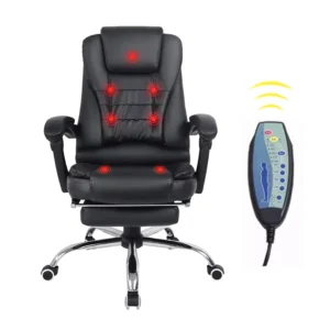 Other Massage Products Ergonomic Executive Chair Massage Leather Office Chair with Footrest