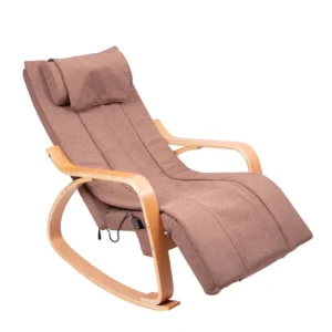 Outdoor Garden Camping Folding Rocking Lazy Sleeping with Heating and Massage Recliner Chair