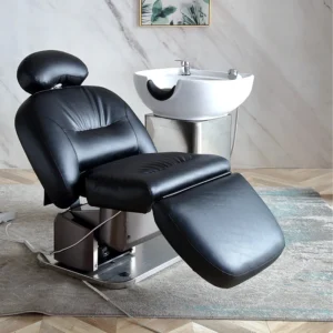 PU Leather Fabric Electric Dental Chair Bed