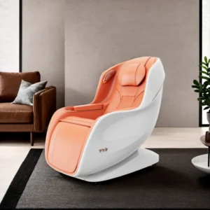 PU Leather Full Body Heating Massage Chair for Stress Relief