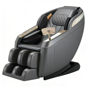 PU Leather Heating Device 8D Massage Chair with Vibration and Air Pressure