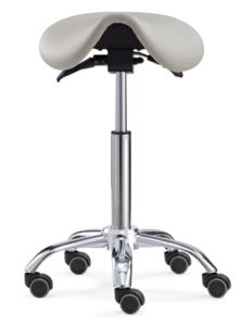 PU Leather Saddle Stool Barber Chair