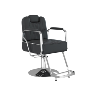 PU Metal Barber Chair Salon Equipment