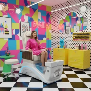 Pedicure Chair Motor SPA Salon Furniture Massage Adjustable Professional Chair