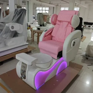 Pedicure Machine Ozone Sterilization Adjustable Electric Foot Spa Chair No Plumbing Electric Manicure Pedicure Chair
