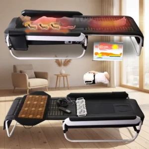 Pop Relax Korea Style Jade Master Salon Furniture Thermal Chiropractic V3 V4 Heat Therapy Spa Table Heating Massage Bed Chair