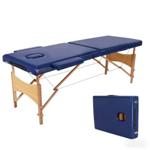 Portable 3 Sections Foldable Massage Table SPA Bed Eyelash Massage Bed for Beauty Salon