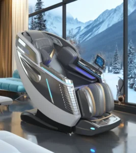 Portable 4D Full Body Electric Zero Gravity Dual Core Massage Chair