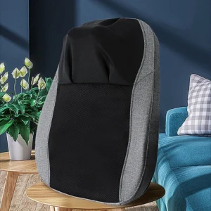 Portable Body Massager Pillow Sleep & Travel Massage Cushion with Head Rest Support for Bedroom Hiking Beach Car Plane