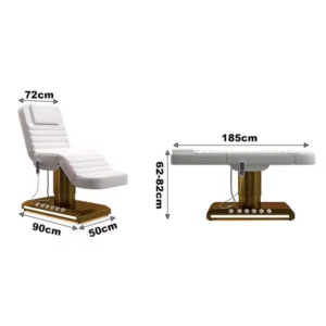 Portable Facial SPA Electric Massage Tables Bed for Salon Silla De Barbero