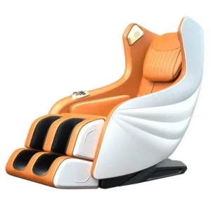 Portable Foldable 4D Zero Gravity Full Body Shiatsu Massage Chair with Airbag Heating & SL Shape Design