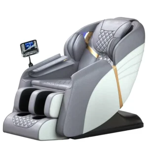 Portable Foldable Zero Gravity Luxury Electric Massage Chair with AI Voice 3D Shiatsu Full Body Massage Roller