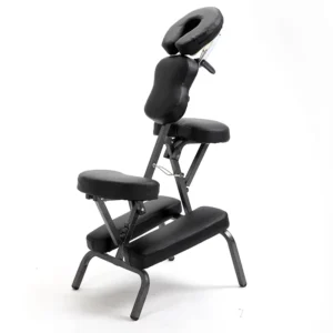 Portable Folding Leather Massage Chair for Tattoo Salon Spa Onsite Body Treatment with Duffle Carry Bag 210*97CM 12.7KG