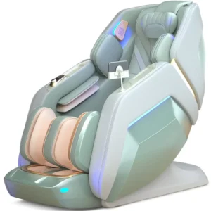 Portable Luxury 4D Zero Gravity Shiatsu Full Body Massaging Chair with 6 Techniques Customizable Color Home Use