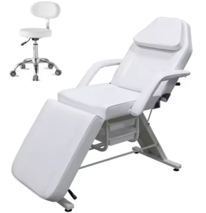 Portable Multi Function Tattoo Eyelash Bed Beauty Manual Massage Table