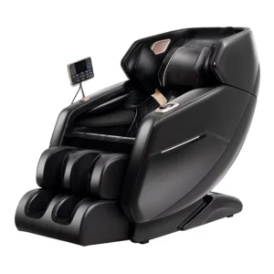 Portable Zero Gravity Shiatsu Massage Chair 9 Automatic Modes Advanced SL Track Breathing One-Piece ABS Heating Rolling Foot