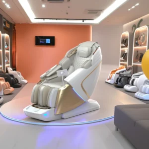 Premium 4D Zero Gravity Massage Chair with Voice Control