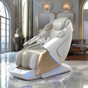 Premium Full Body Heated Recliner with Deluxe Massage Features