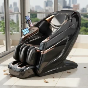 Premium Jade Zero Gravity Full Body Massage Chair Airbag Hot Compress Electric Recliner