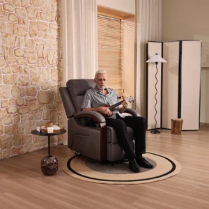 Premium Microfiber Recliner Chair with Soothing Heat and Massage