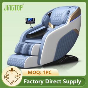 Professional 3D 4D Electric Blood Circulation Office Chair with Foot Massager