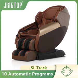 Professional 3D 4D LCD Screen Control Spine Care Capsule Massage Chair with Foot Massager