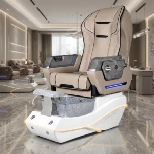 Professional Beauty Salon Equipment Massage Pedicure Spa Chair with Pipeless Whirlpool System and Remote Control
