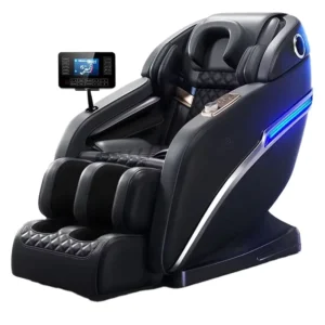 Professional Electric 4D 8D Massage Chair Shiatsu Fixed Point Zero Gravity Full Body with Foot Roller