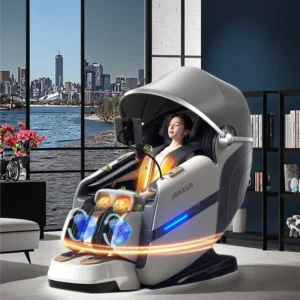 Professional Electronic Massage Chair for Body Zero Gravity Human Touch AI Voice Stretch 3D SL Track