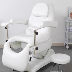 Professional Gynecology Clinic Electric PU Leather Examination Table