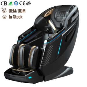 Professional Heart Detection Massage Chair 4D Shiatsu with Headphones