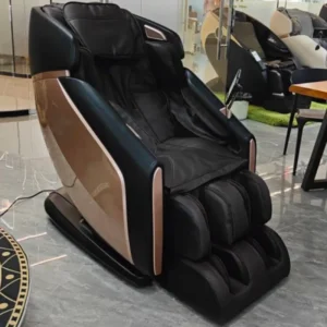Professional Leather Recliner Shiatsu Zero Gravity 3D Full Body SPA SL Track Massage Chair with Blue Tooth Speaker and Rolling Balls