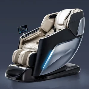 Professional Luxury Grey Zero Gravity Stretch 4D Track Massage Chair Body Massager