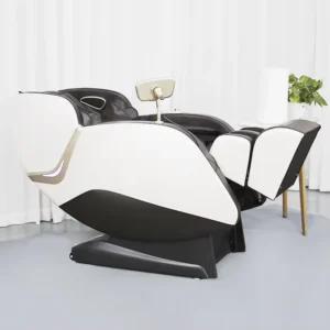 Professional Luxury PU Leather Zero Gravity 8D Smart Massage Chair Full Body Shiatsu Heating Legs Bluetooth Intelligent Voice