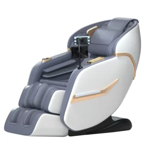 Professional Luxury Smart 3D Massage Chair Precision Steel Mechanism 135cm SL Track with Iron Frame
