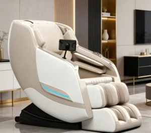 Professional Massage Chair AI Smart Chip with Extra long SL Track Zero gravity Mode Lumbar Heat Therapy and Foot Massage