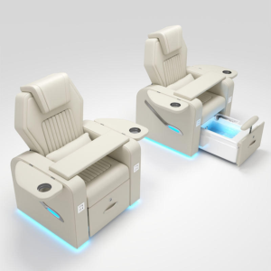 Professional Nail Salon SPA No Plumbing Leather Pedicure Chairs with Massage