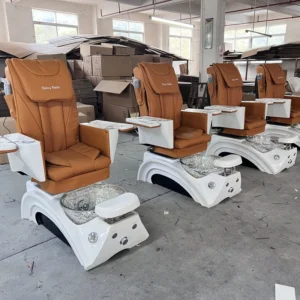 Professional Nail Spa Furniture Pedicure Chairs with Luxury Full Body Massage