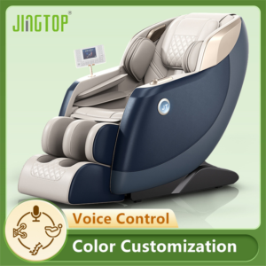 Professional New Version Kneading Armrest Controller Office Chair with Foot Massager