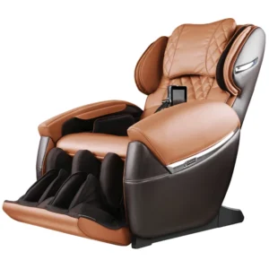 Professional Orange Zero Gravity Stretch 3D L Track Kneading Shiatsu Electronic Massage Chair