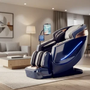 Professional SPA Full Body Zero Gravity Massage SL Track Deep Massage Heat Therapy Smart Body Scanning Function Massage Chair