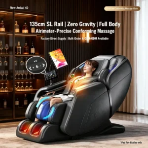 Professional Thai Stretching Massage Automatic Massager Zero Gravity Recliner Full Body Luxury Spa New Design Massage Chair