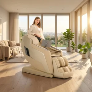 Professional Thai Stretching Massage Chair Automatic Massager Zero Gravity Recliner Full Body